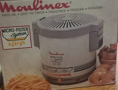 Moulinex deep fryer