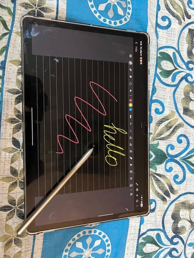 Samsung tab s9 + with spen
