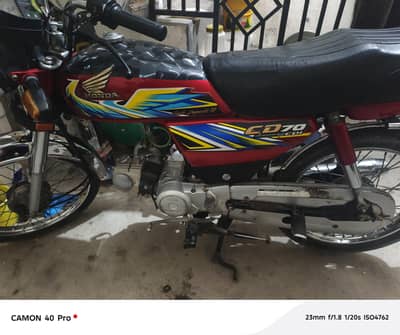 new bike h total geniune