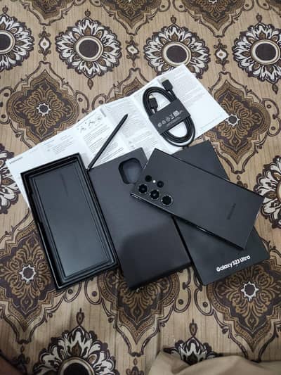 Samsung S23 ultra with complete box read add
