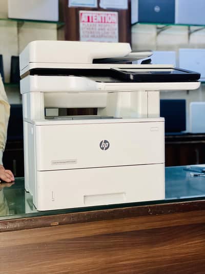 HP LASER PRINTER MFP E52645 | PHOTOCOPIER | WIFI VIA ETHERNET | AIO