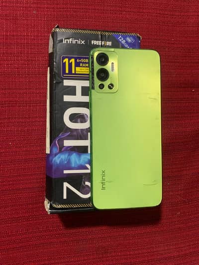 Infinix hot 12 6+5,128 memory
