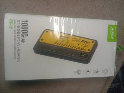 Assalamualikum. ye ek 10k mah power bank he jo k full new he 0 peace.