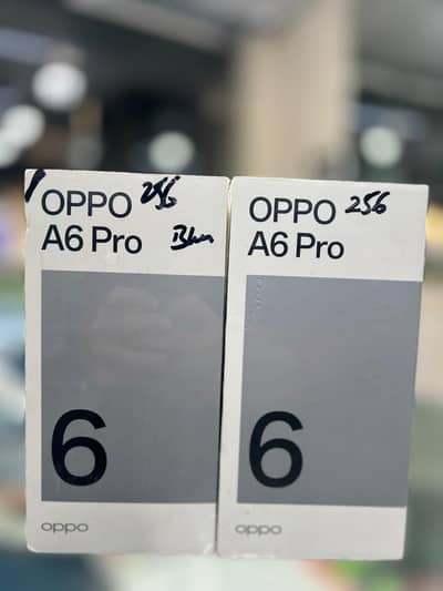 OPPO A6 PRO AVAILABLE BOX PACK OFFICIAL PTA APPROVED