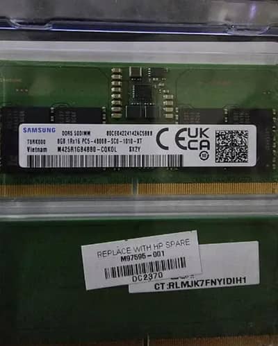 Laptop Ram Samsung DDR5 4800 SOIMM 16gb 8x2