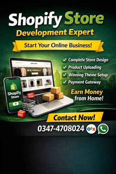 Shopify Store Developer | Complete Shopify Store Setup