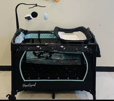 Baby play pen cot