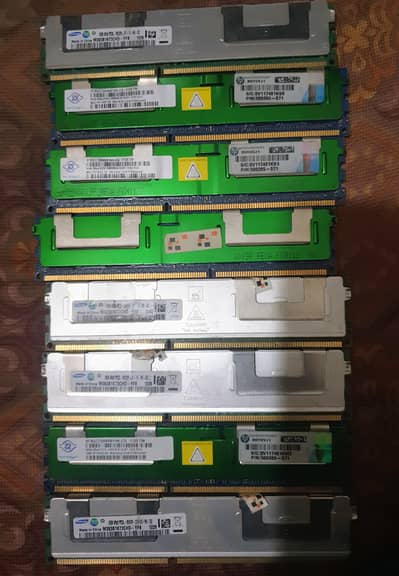 Server and workstation ram available 8gb x 8 and 4gb x 18