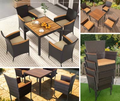 Rattan Outdoor Chair – Premium Quality Garden / Café / Patio Chair