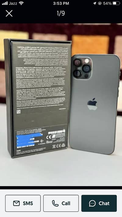 Iphone 12 pro Non Pta With Original Box and Cable