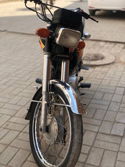 CG Honda 125 Black