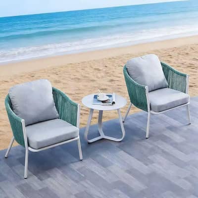 Rope Chair – Iron Frame Powder Coated with Polyester Rope