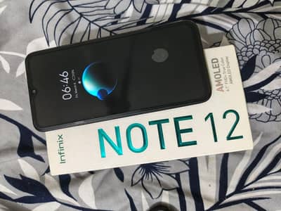 Infinix note 12 urgent sale 6/128