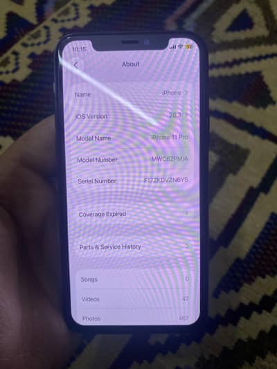 Iphone 11 Pro For Sale. Watsapp Number 03452982288