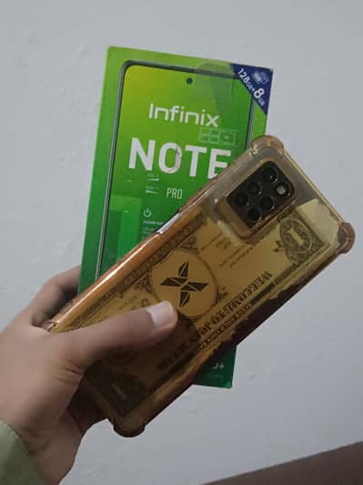 Infinix note 10 pro (8/128) - with box - good condition