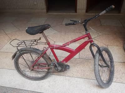 two bicycles small and big size used