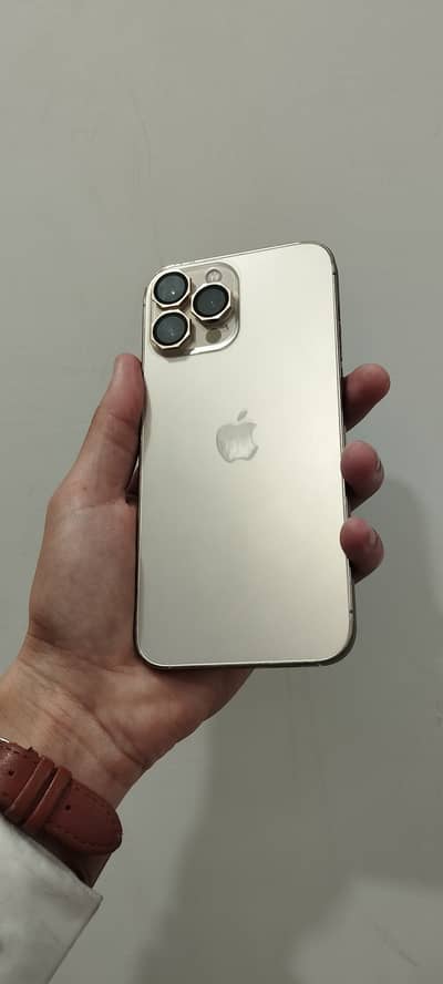 iPhone 13pro max 82health golden 128gb All okay