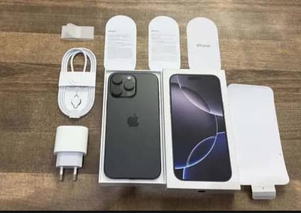 Apple iPhone 16 pro Max full Box urgent sale contact OLX