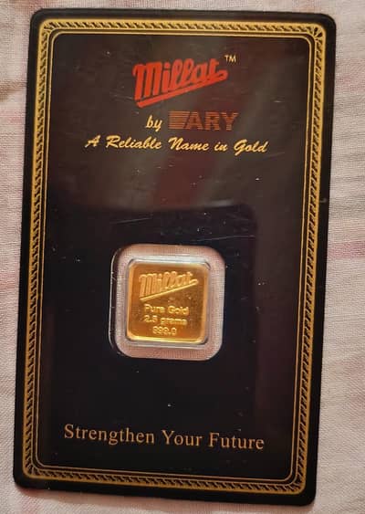 ARY Millat 2.5gm 24k sealed