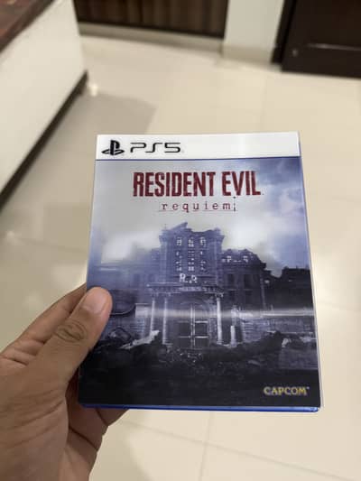 Resident Evil Requiem with 3D Cover
