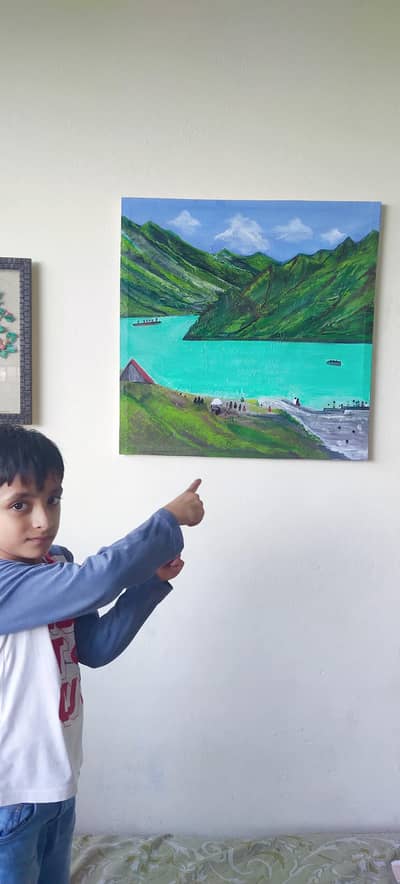 Hand made beautiful panting