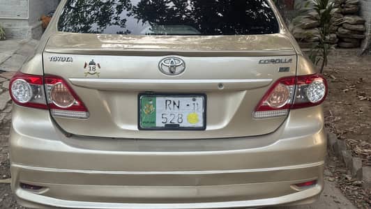 Toyota Corolla GLI 2011