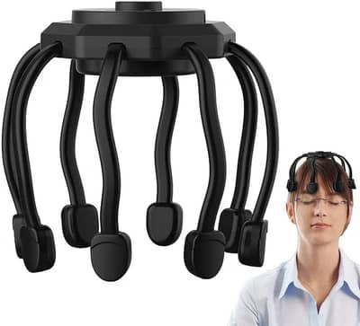 Electric Scalp Massager With 3 Modes Portable Wireless Head Massager