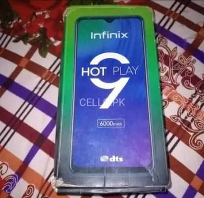 infinix hot 9 play 3l64 all ok  just glasss chnge ha