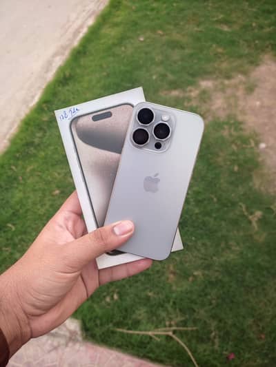 iPhone 15 Pro (Physical+esim PTA Approved)