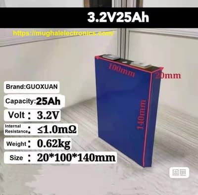 3.2V 25AH Lithium Iron Phosphate LifePo4 Battery