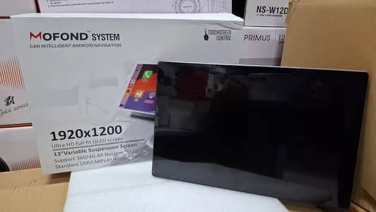 car Android panel , Car LCD , 13 inch variable suspension screen 2.5D