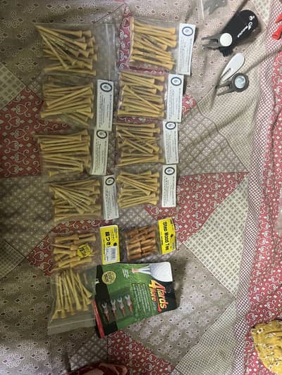 Multiple Golf accessories