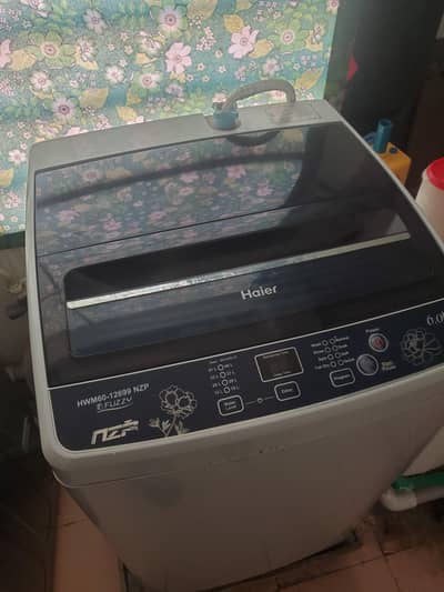 haier fully automatic washing machine