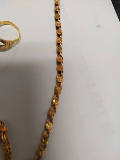 21 karat gold ornaments wheighing 1 tola