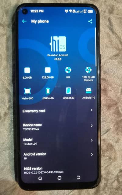 Tecno pova ld7 6/128