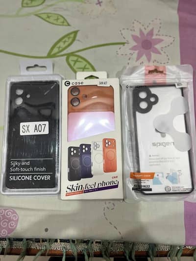 Samsung A07 Case's for Sale In *Used*