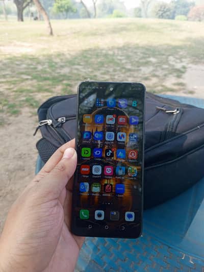 Tecno Spark 8 pro with box