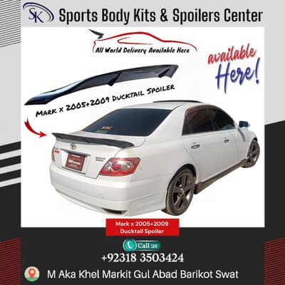 Mark X 2005 Ducktail Spoiler Available Here