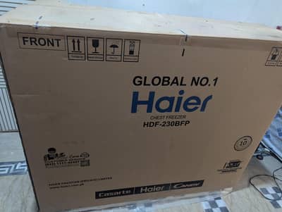 haier freezer brand new 10/10 box packed