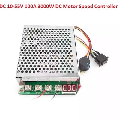 DC 10-55V 100A 3000W DC Motor Speed Controller Reversible PWM Control