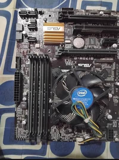 17 7th generation with Motherboard Q170m-C
