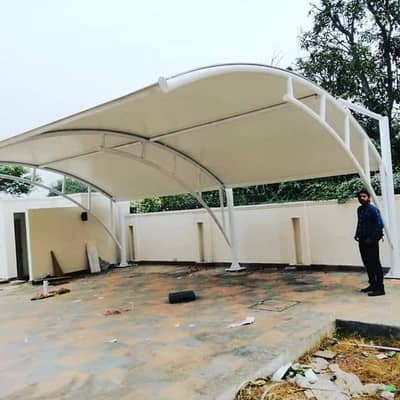 Tensile sheds \car parking sheds \double side parking sheds \wall mou