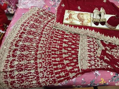 lehnga jewlery and sandles