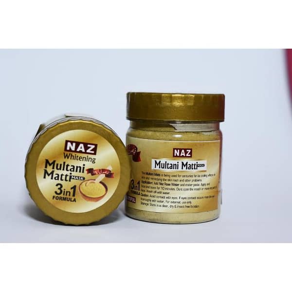 3 in 1 Multani Mitti Facial Mask with Husn e Yousaf and Scrub