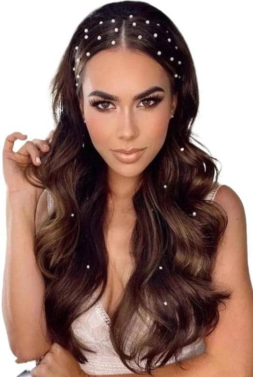 Hair Pearls: Self-Adhesive Pearl Stickers for Hair and Crafts