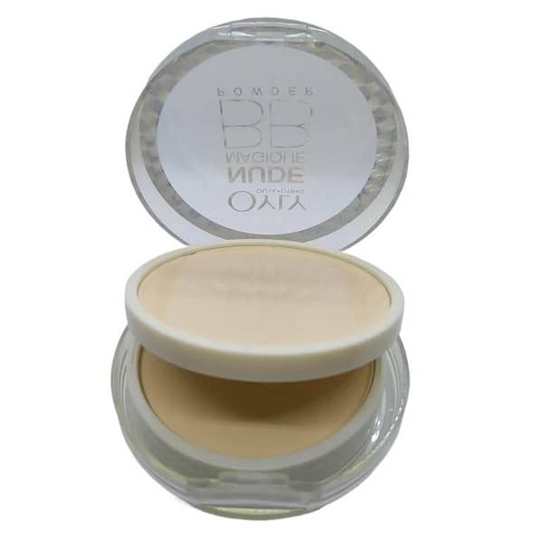 2 in 1 BB Nudge Magique High Impact Compact Makeup (Beige) by Random Brands