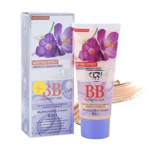 XQM BB Cream Blemish Base 6-in-1 Multifunction Cream with SPF 35, 65 ml