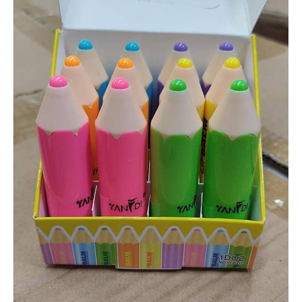 Pack of 2 Pink Color-Changing Lip Balms