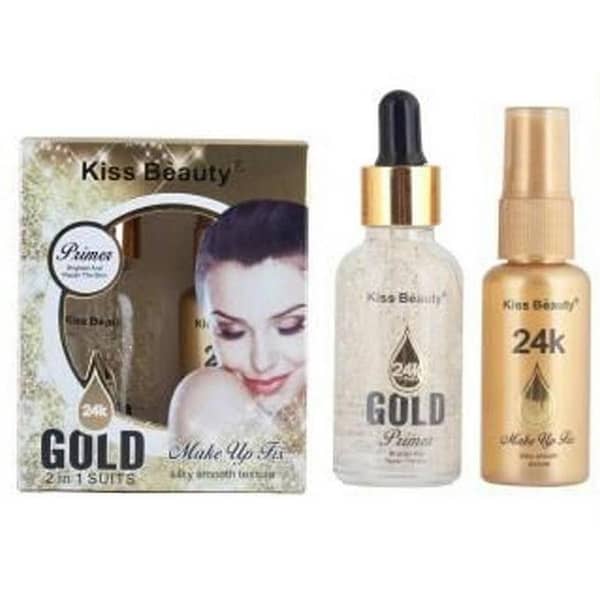 Kiss Beauty 24K Gold 2-in-1 Primer and Fixer