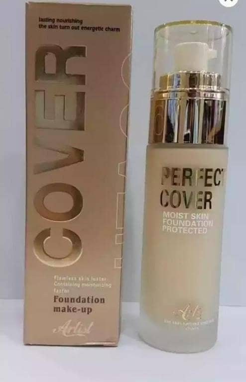 MAT Beauty Perfect Cover Liquid Foundation for Face Makeup